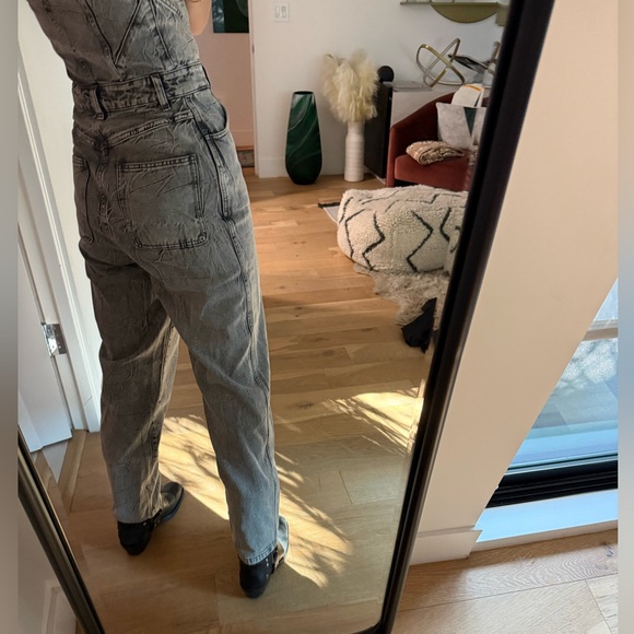 Iro Denim Jumpsuit - Picture 5 of 6